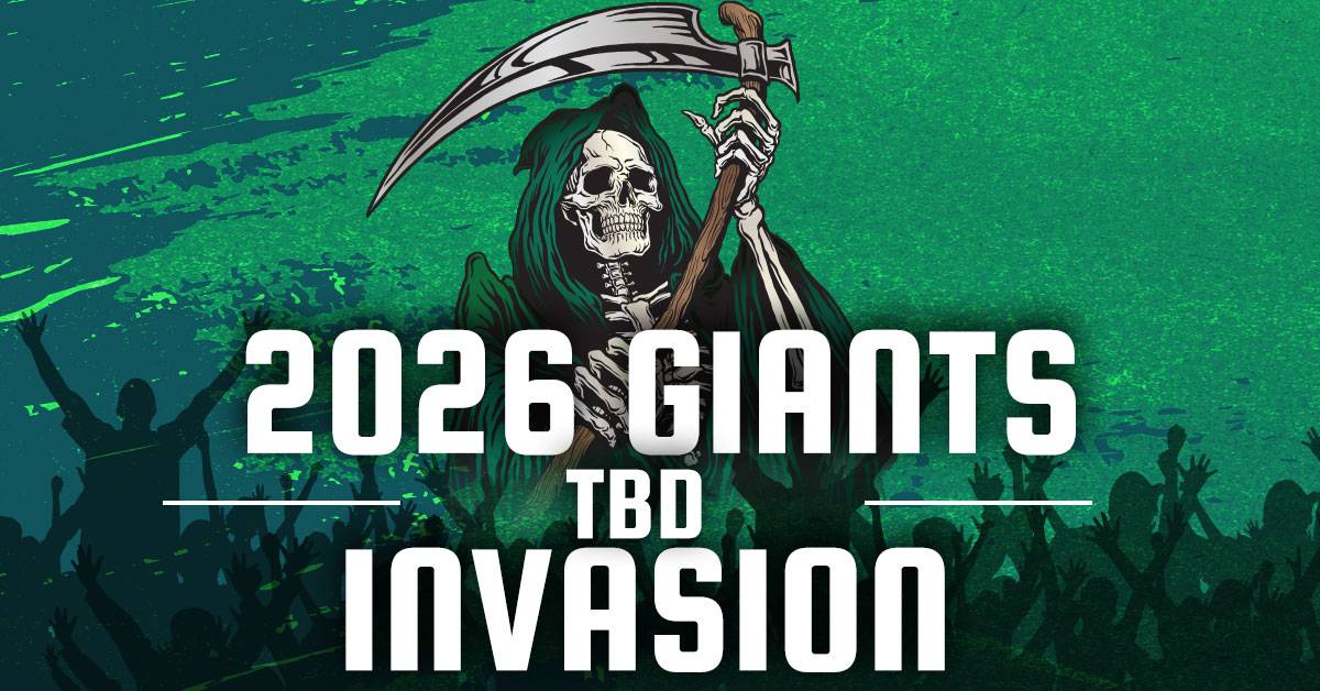 THE GREEN LEGION INVADES GIANTS